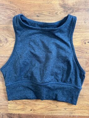 JoyLab Dark Heather Navy Athletic Tank, Size Small